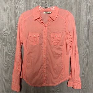 Sweet Tangerine Old Navy Button Down